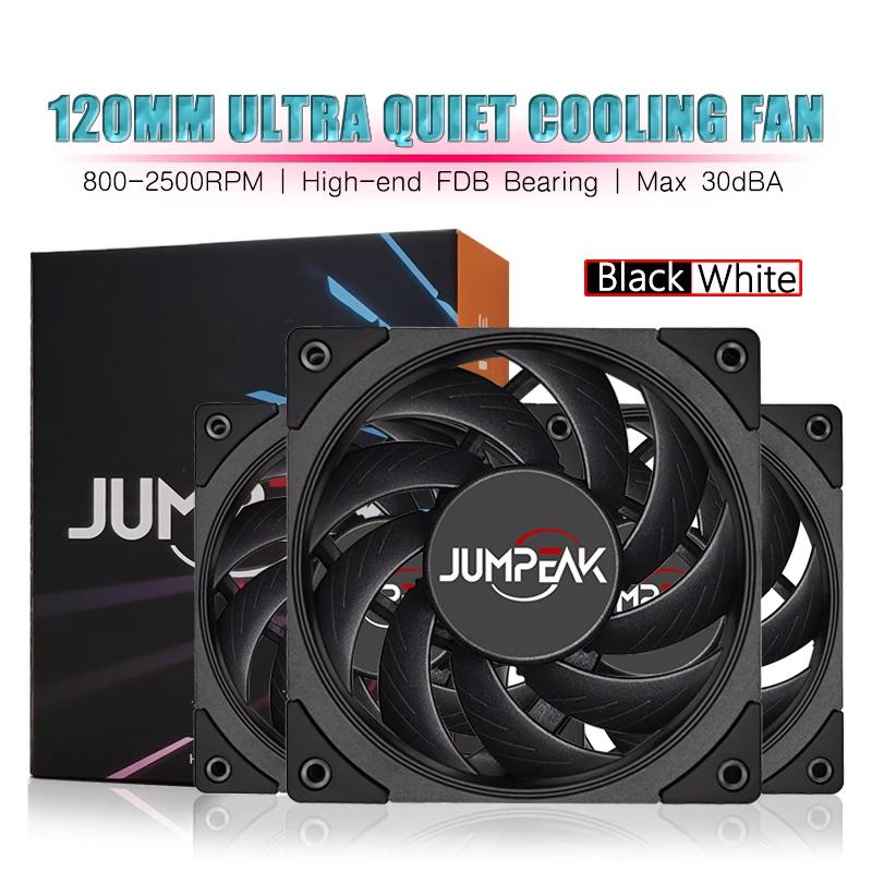 Jumpeak PC ǻ ̽ ð ý CPU 𷯿  ǳ,  FDB , 4  PWM, 2500RPM, 120mm ǳ, 12cm